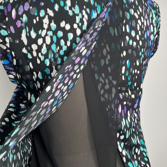 BANANA REPUBLIC SLEEVLESS MULTICOLOR OPEN BACK XS - Picture 6 of 11